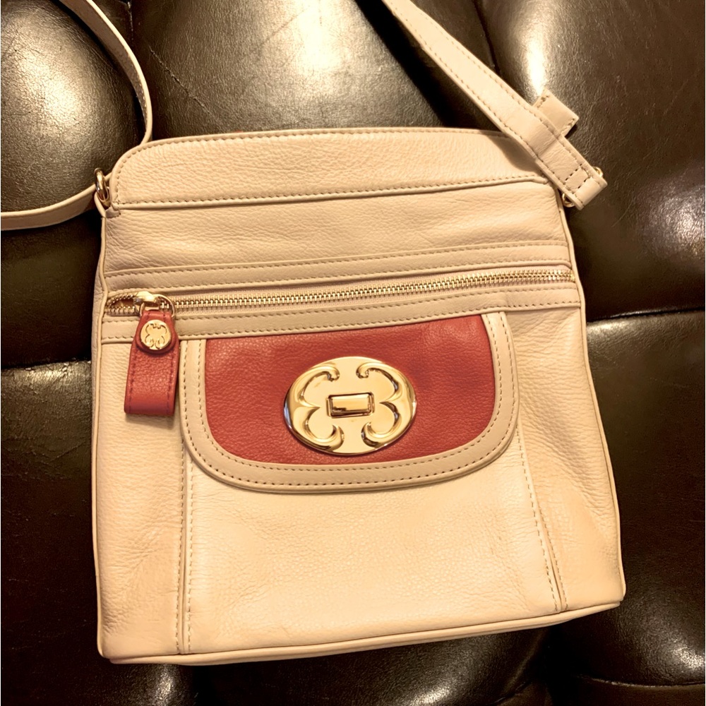 Emma Fox Lily Leather Crossbody NWOT